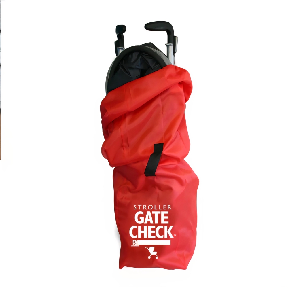 Red Stroller Gate Check Bag